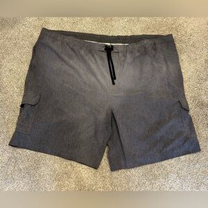 Men's Gray Swim Board Shorts